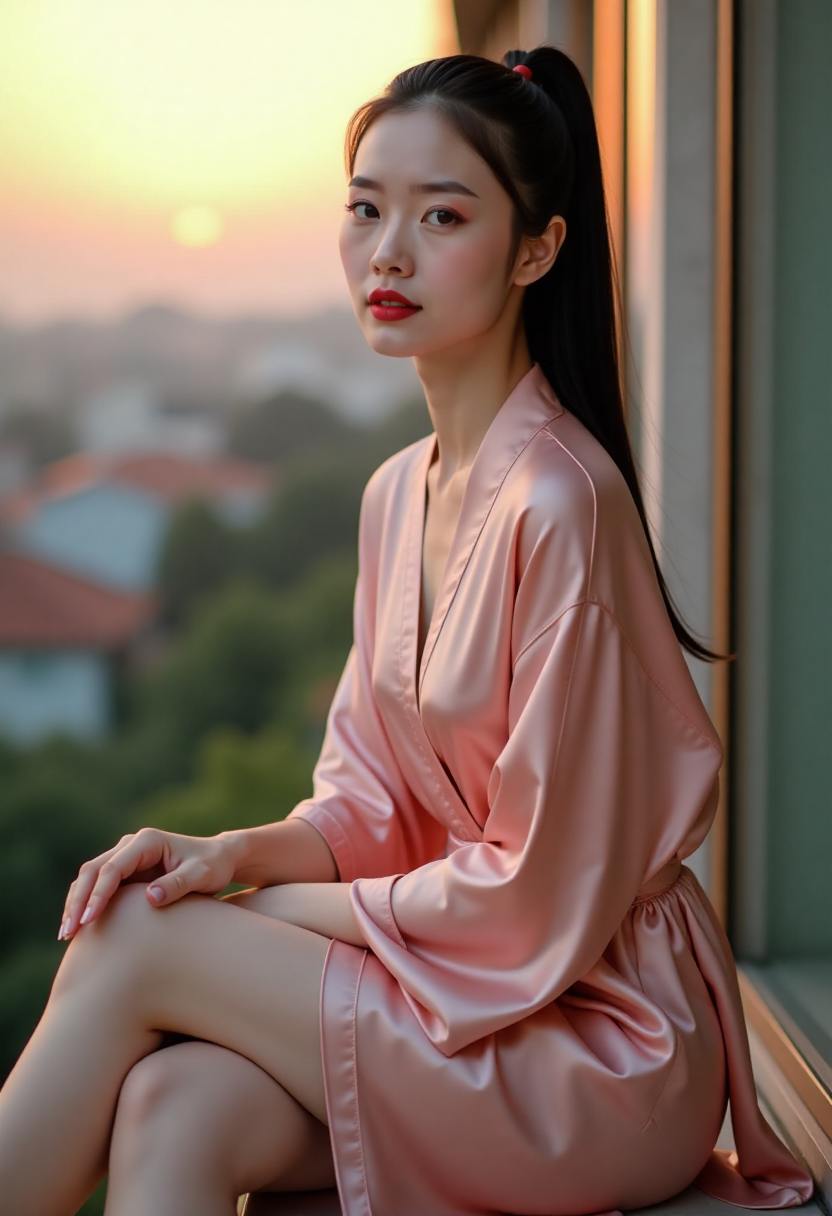 雨后的像素花园动画海报