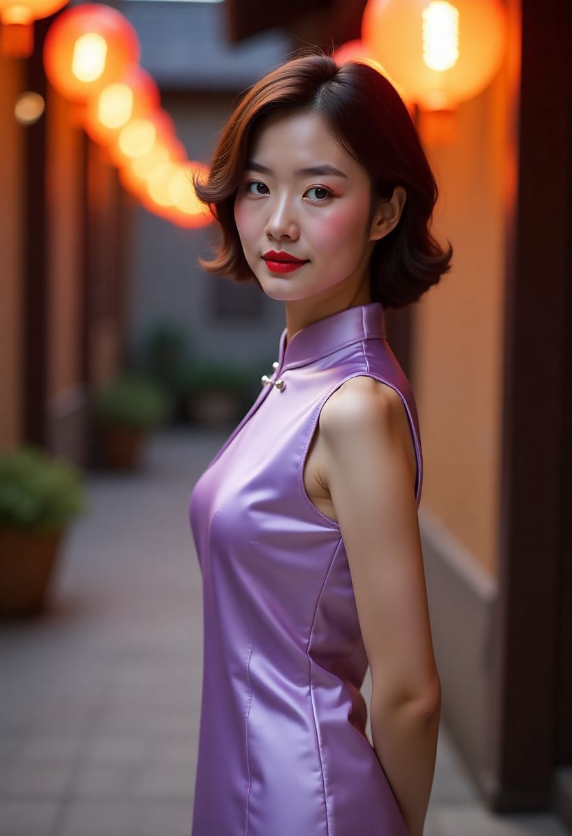 山谷晨光与云层取景参考